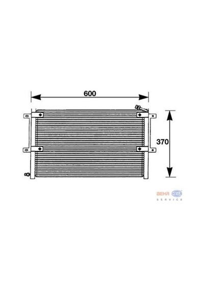 Mahle-knecht-behr Ac171000p Klima Radyatörü Vw Polo Classıc Ibiza Premium Line 8fc351036 060 6k0820413