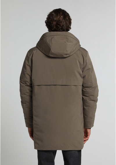 Colin's Colins Regular Fit Dik Yaka Fermuarlı Astarlı Erkek Kahverengi Kaban Cl1082065 Q1.v1 Tpe Gri