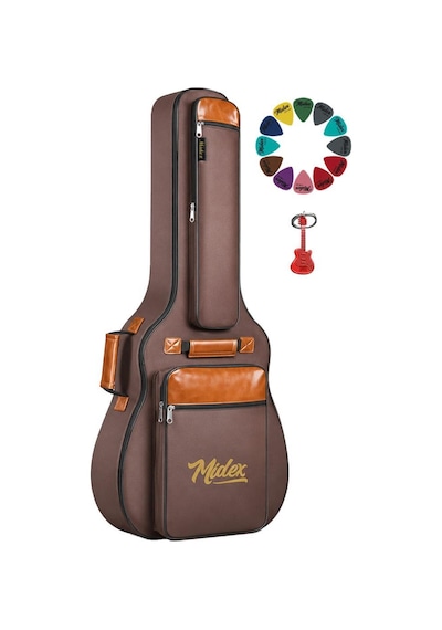 Midex Cs-95brw Özel Tasarım Premium Softcase Klasik Gitar Çantası Gigbag Kılıf 101 Cm
