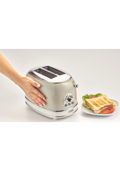 Ariete Vintage Ekmek Kızartma Makinesi 2 Dilim Bej