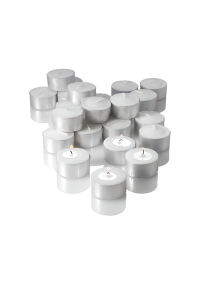 Tealight Mum 50 Li 4 Saat Yanan Buhurdanlık Parti Ve Özel Günler Için