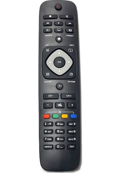 Philips 32Pfl3107H/12 Uyumlu Led Tv Kumandası Rm-L1125