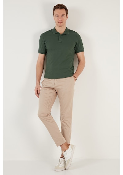 Buratti Pamuklu Regular Fit Düğmeli Erkek Polo Yaka T Shirt 5902739 Nefti