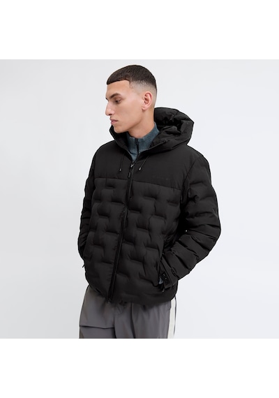 Jack & Jones Point Heat Quilted Erkek Siyah Mont 12285932-b Siyah