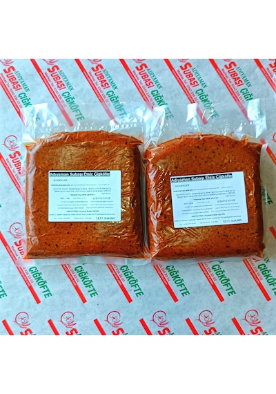 Subaşı Çiğköfte Vakumlu Çiğköfte 2 x 1 KG
