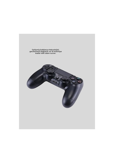 Ps4 Kablosuz Oyun Kolu Gecikmesiz Bağlantılı Ergonomik Tasarımlı Hbtkn-prk4930