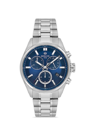 Hislon Masterwork Ms207s-11ss Çizilmez Safir Cam Erkek Kol Saati Çok Renkli