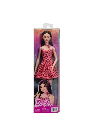 Barbie Büyüleyici Parti Bebekleri Pembe Leopar Elbise Fbr37-jjn59