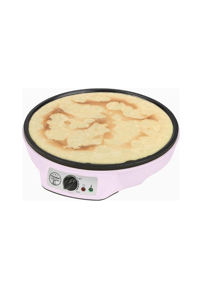 Bestron Retro 30 Cm Lüks Crepe Maker 1000w Profesyonel Performans Elektrikli Tencere/tavalar Pembe