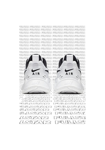 Nike Air Heights White Sneaker Hakiki Deri Ve Tekstil Günlük Spor Ayakkabı Beyaz