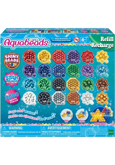 31995 Aquabeads Parlak Boncuk Paketi Yedek Paket 2000 Parça +4 Yaş