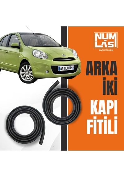 Nissan Micra 2011-2017 Arka İki Kapı Fitili-a Kalite-numlas-nm5532