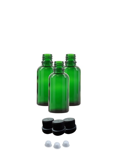 Aropi Yeşil Cam Şişe Kilitli Kapak-tıpa 100ml 10 Adet
