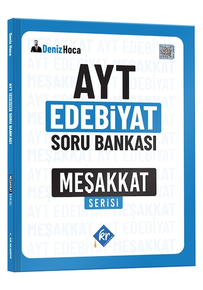 Deniz Hoca Ayt Edebiyat Soru Bankası Meşakkat Serisi Kr Akademi Yayınları