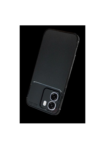 Oppo Oppo A6t 5g Auto Focus Karbon Kapak - Siyah