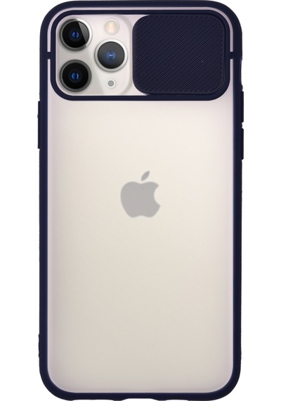 Apple Uyumlu  iPhone 12 Pro Kapak Lensi Açılır Kapanır Kamera Korumalı Silikon Kılıf