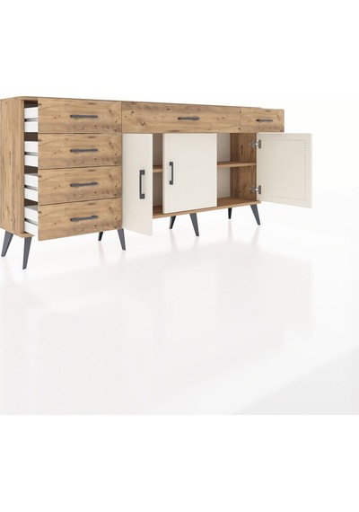 Arges Konsol 2 Raflı 6 Çekmeceli 3 Kapaklı 176x30x83 Çam-aytaşı/çam Aytaşı/çam Arges Konsol 2 Raflı 6 Çekmeceli 3 Kapaklı 176x30x83 Çam-aytaşı/çam Aytaşı/çam