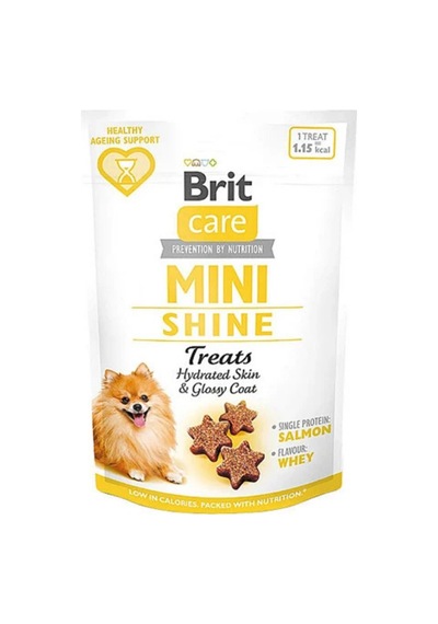 Brit Care Functional Mini Irk Köpek Cilt & Tüy Ödül Maması 50 Gr