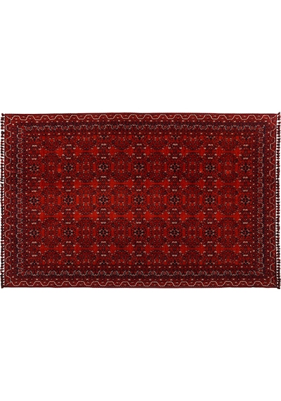 Mudo Home Jına Bold Halı Kırmızı Lacivert 200x300 11182700
