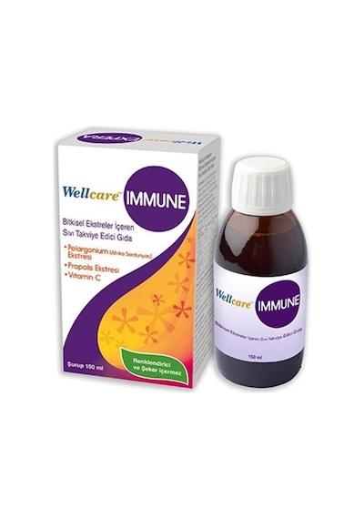 Wellcare Immune Şurup 150 ML