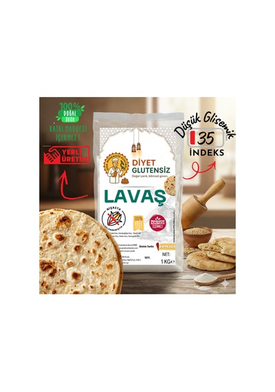 Glutensiz Lavaş 5 Adet