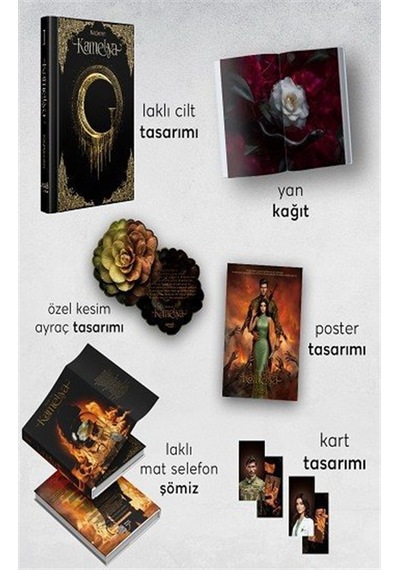 Kamelya Ciltli Set / Nazlıcan