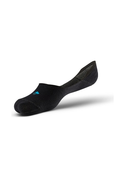 1senartbeauty Gümüş Terapi Babet Çorap / Kaydırmaz Unisex Siyah