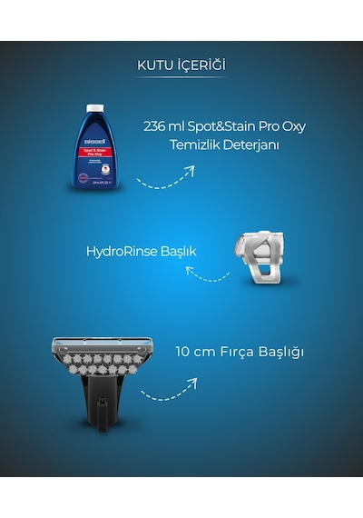 Bissell Spotclean Proheat Advanced Koltuk Yıkama Ve Leke Çıkarma Makinesi