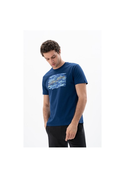 AR-MA Arma Erkek Regular Fit Bisiklet Yaka Tişört Y25344403001 001