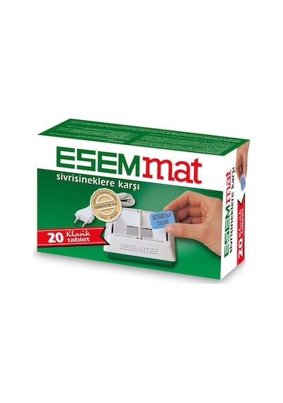 Esemmat Sivrisinek Kovucu Klasik 20 Tablet