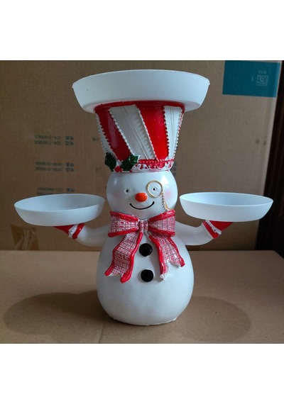 Reçine Noel Baba Snack Ekran Stand Vıvıd Renk Yönetimi İle Uygun Partik Dekan Denetimi D
