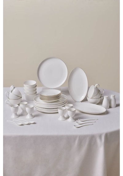 Karaca  Elegance Bone Favaro 38 Parça 6 Kişilik Kahvaltı Takımı Gold