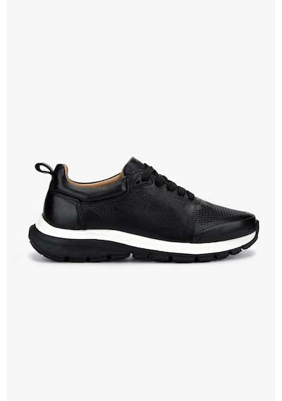 Valmenti Erkek Hakiki Deri Siyah Deri Sneakers & Spor Ayakkabı 233 5145 Erk Ayk Y25 Sıyah Dr Siyah