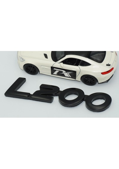 Dk Tuning L200 Bagaj Siyah Yazı Logo Arma Mitsubishi İle Uyumlu