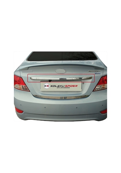 Hyundai Accent Blue Rb Bagaj Çıtası Krom 2011 Ve Sonrası N11.4051