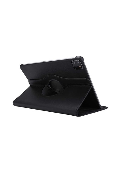 İpad Pro 12.9 2022 M2 A2436-a2437-a2764-a2766 Uyumlu 360 Dönebilen Standlı Pu Deri Tablet Kılıfı - Kırmızı - T25025