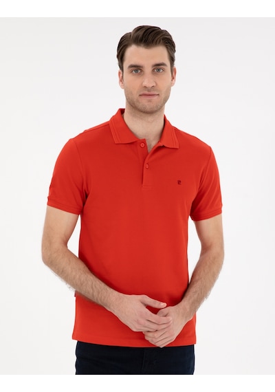 Pierre Cardin Erkek Kırmızı Tişört Basic 50306448-vr030 Kırmızı