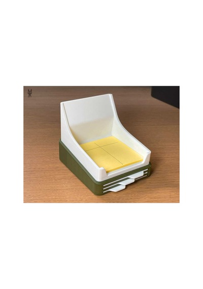 Ofis Ve Çalışma Masası Organizeri - Post-it Tutucu Stencil Şablon Setli - Modern Tasarım Diğer