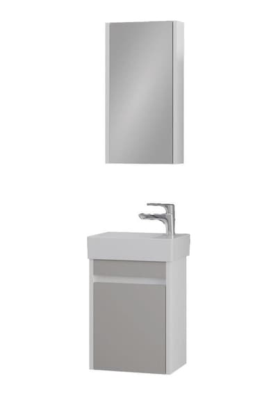 Denko Natalia 40 Cm Mdf Kül Gri Banyo Dolabı Takımı Gri Denko Natalia 40 Cm Mdf Kül Gri Banyo Dolabı Takımı Gri