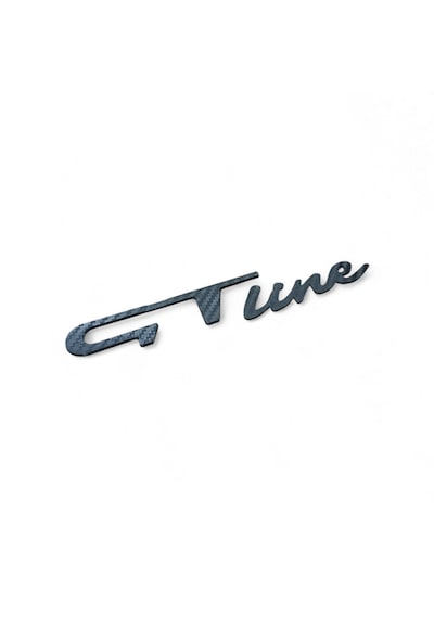 Reanult Gtline Bagaj Yazısı Yazı Logo Arma Amblem Clio Megane Karbon Görünüm 0