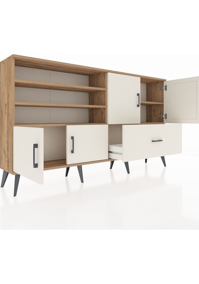 Arges Konsol 5 Raflı Tek Çekmeceli 4 Kapaklı 176x30x99 Çam-aytaşı Aytası/aytası - Atlas Çam Arges Konsol 5 Raflı Tek Çekmeceli 4 Kapaklı 176x30x99 Çam-aytaşı Aytası/aytası - Atlas Çam