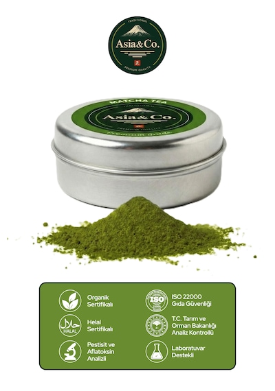 Asia & Co. Geleneksel Japon Matcha Seti - Bambu Whisk Ve Matcha Kasesi