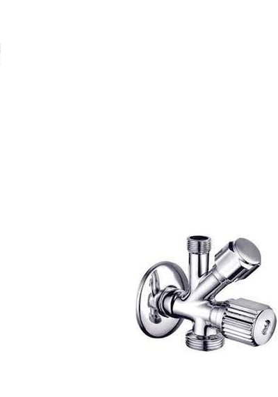 Çatallı Musluk (Teflon Bant) B0304WM102T Krom