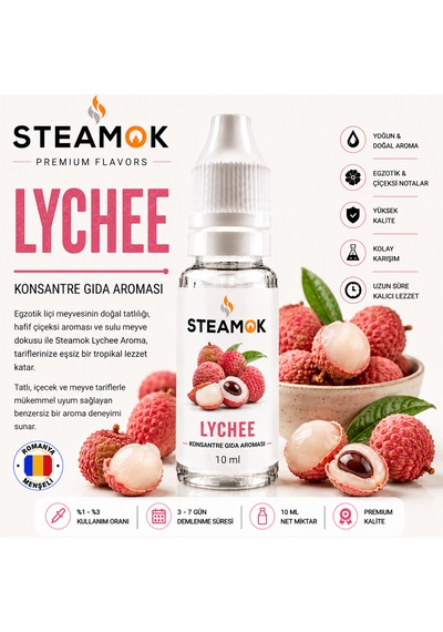 Steamok Lychee Aroma