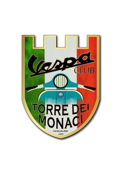 Vespa Club 10x8 Cm Motorsiklet Kask Laptop Ve Oto Sticker