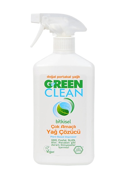 3 Adet Green Clean Bitkisel Çok Amaçlı Yağ Çözücü 500 Ml Diğer