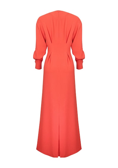 Senna Bregee Dress Mercan Mercan