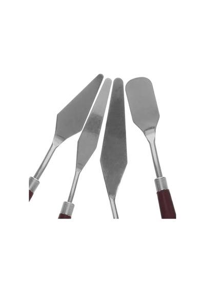 12'li Fırça Seti Ve 5'li Metal Spatula Seti