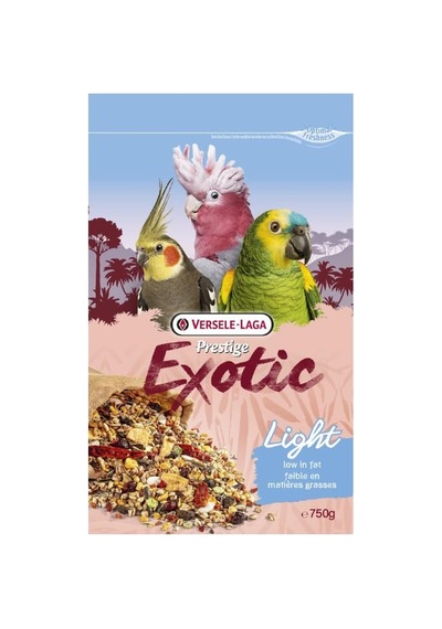 Versele Laga Prestige Exotic Light Papağanparaket Kuruyemiştahil Karişimi 750 G. Sku: Zeus8690010258106