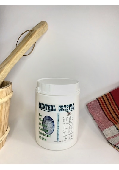 Kristal Mentol 2KG - (Buhar-Banyo ve Temizliğe Doğal Mentol)